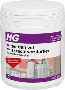 HG Witter Dan Wit Waskrachtversterker Met Vlekoplosser - 6 x 500 gr - Voordeelverpakking — thumbnail 2