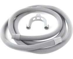Afvoerslang wasmachine droger 19mm - 22mm, 1,5m, PVC, met bocht