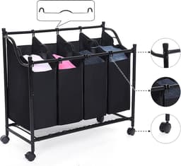 Beste wasmand ,wassorteerder,wassorteermachine ,verwijderbare waszak — thumbnail 1