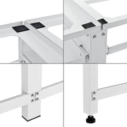 Wasmachine sokkel dubbel Bothel verhoger met planken — thumbnail 5