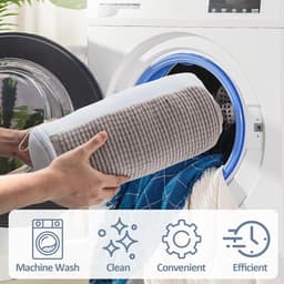 Waszak met ritssluiting voor schoenen - Schoenen waszak voor wasmachine met schoenennet — thumbnail 2