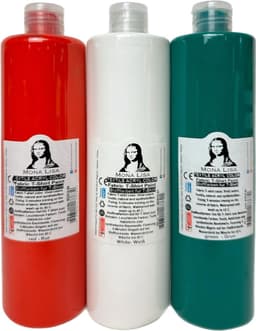 Südor Textielverf set 6 x 500 ml. Wasbestendige textielverf voor lichte stoffen. Wasmachinebestendig, wasbestendig. Fixatie door strijken (6-kleurenset) — thumbnail 4