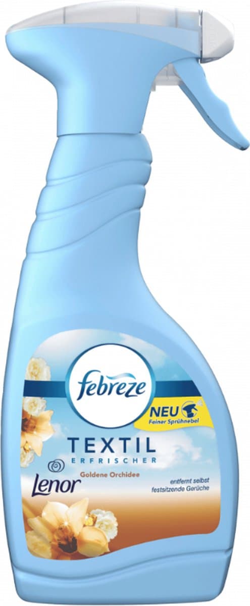 Febreze Textielverfrisser Spray | Met de geur van Lenor | Gouden Orchidee | 500ml | Verwijderd nare geuren — afbeelding 1