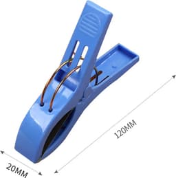 Grote wasknijpers, Geschikt voor kleding, strandhanddoeken, badhanddoeken, tapijten, enz. (4 stuks) — thumbnail 1