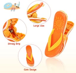 QKURT 4 stuks strandhanddoekclips, slipclips voor ligstoelen, grote wasknijpers, zwembadhanddoekharingen voor - ShopVlot — thumbnail 4