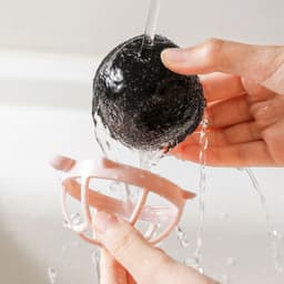 4 stuks-Waspluizenverwijderaar - Pluisballen - Herbruikbaar - Huisdierhaarverwijderaar - Wasaccessoire - Geschikt voor het absorberen van huisdierhaar - Klittenvrij - Roze - 7,7*6,6*4 cm — thumbnail 2