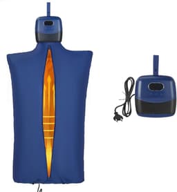Mini droger – 600W draagbare kledingdroger – Verwarmende wasdroger met timer – PTC-verwarming instelbaar 55°C/65°C – Elektrische droger – Laadcapaciteit 15 kg – 360° hete luchtcirculatie — thumbnail 1