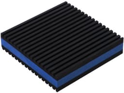 Antitrillingsmatjes voor wasmachines – geluidsisolerende en schokabsorberende matjes met een schokabsorberende rubberlaag en een tussenlaag van EVA; geschikt voor luchtcompressoren, airconditioners, loopbanden, wasmachines en drogers, enz-75*75*22mm — thumbnail 1
