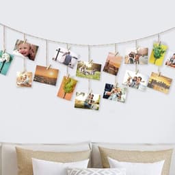 Wasknijpers Mini - Houten Klemmen - 50 Stuks - Kleine Wasknijpers - Decoratieve Clips - Voor Fotohouders/Knutselen - Duurzaam Hout — thumbnail 5