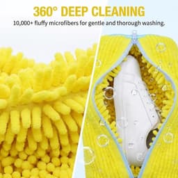 Solidchoice - Waszak voor Schoenen, 2 Stuks, Anti-Vervorming en 360° Reiniging — thumbnail 5