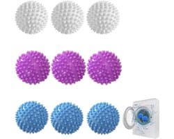 Solidchoice - Set van 9 Herbruikbare Drogerballen voor de Wasdroger
