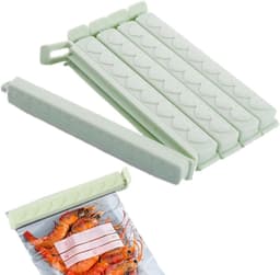 Snackzakclips - Voedselklemmen - Voedsel Vers Houden - Innovatieve Afdichtingstechnologie - 5 Stuks - Multicolor — thumbnail 1