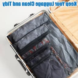 Set van 4 Waszakken in Verschillende Maten - Voor Delicate Kleding - Zwart — thumbnail 4