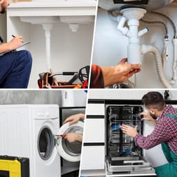 Afvoergarnituur Wasmachine - Dubbele Afvoer Aansluiting - Apparaten Aansluiten - Y-Vorm Dubbel Ontwerp — thumbnail 2
