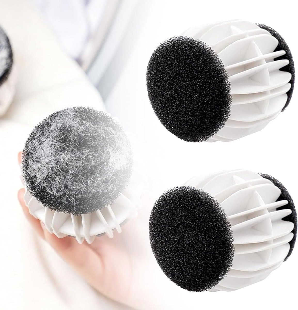 Dierenhaarverwijderaar Wasmachine - Pluisballen Haarvanger - Wassen Zonder Haren - Voorkomt Klitten Rimpels - 20 gram - Niet gespecificeerd — afbeelding 1
