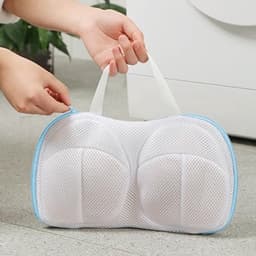 3 stuks wasnetten voor wasmachine, beha-bescherming voor wasmachine met ritssluiting, herbruikbaar, voor het reinigen, onderhouden en beschermen van beha's — thumbnail 4