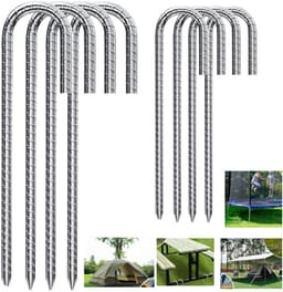 Omgoods - Set van 8 Grondankers en Tentpinnen van 30 cm voor Buiten — thumbnail 1