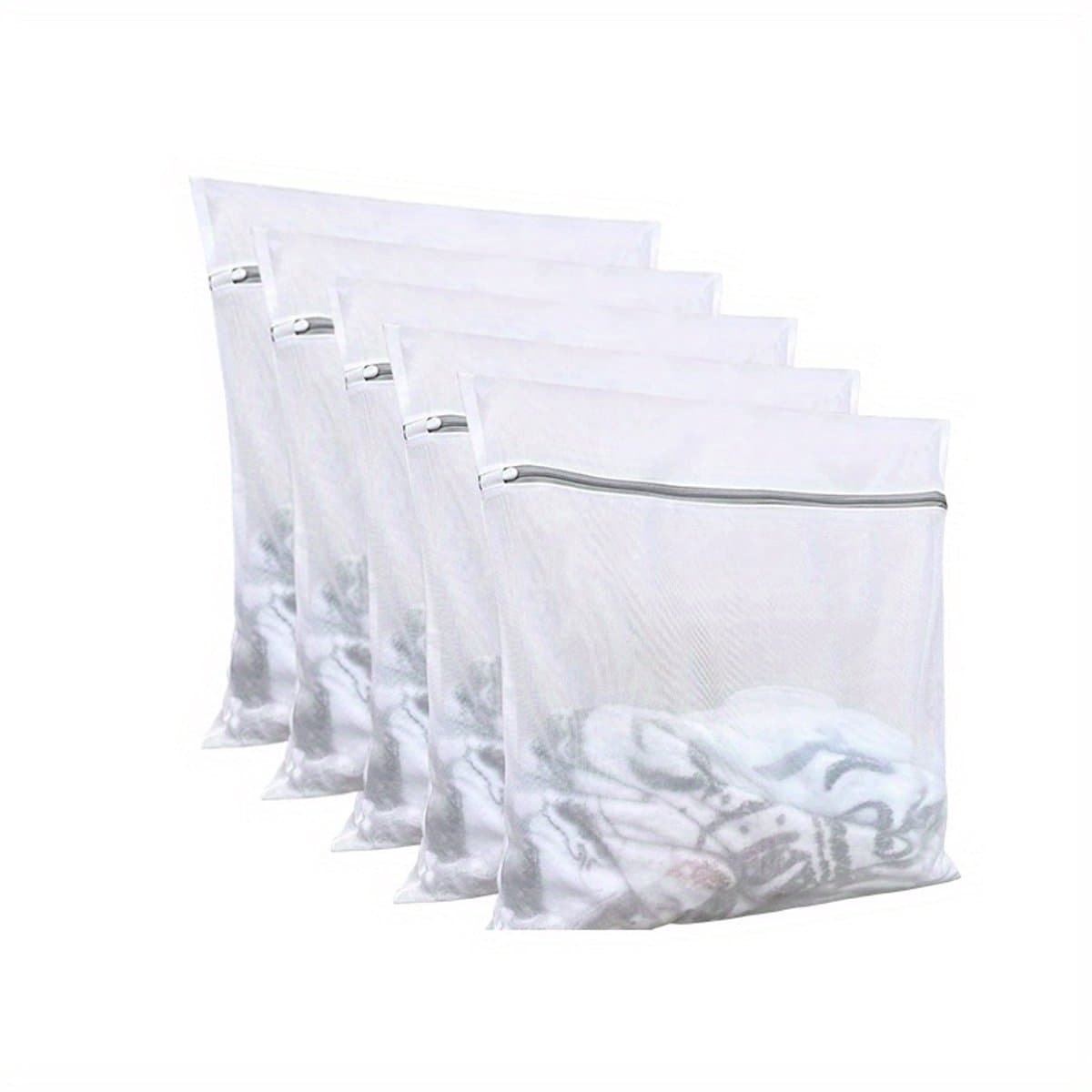 Waszak van mesh met ritssluiting - 5 stuks — afbeelding 1