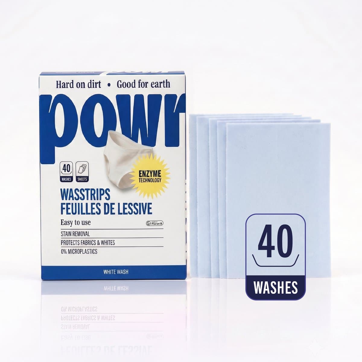 POWR Wasstrips voor witte was — afbeelding 1