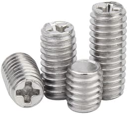 Madenschroeven M2,5 x 2,5 mm - 100 Stuks - Roestvrij Staal - Pinschroeven - Bevestigingselementen - Schroefdraadpennen — thumbnail 5