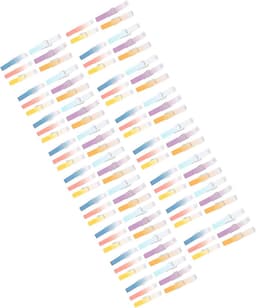 Houten Wasknijpers - Kleurrijke Clips - Handwerk en Decoratie - Geurloos Berkenhout - 100 stuks - Multicolor — thumbnail 4