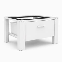 ProductXpert Stacko™ - Wasmachine Verhoger - Kast - Ombouw Met Lade - 64x54x40cm - Wit - Met Stelvoet Stabilisatie - Antislip — thumbnail 1