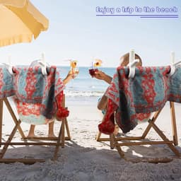 Thijox - 6 stuks strandhanddoekclips, winddicht en grote wasknijpers voor strandhanddoeken, ligstoelen, vakantie, zwembad, siliconen binnenvulling, an — thumbnail 5