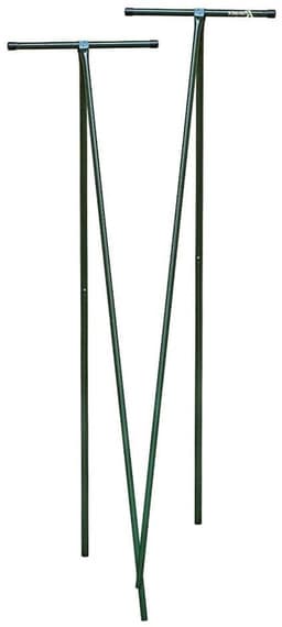Buitenwaslijn - Droogrek - Kleding Drogen - Stevige Stalen Buizen - 590 mm Breed - Groen — thumbnail 1