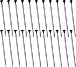 30 stuks grondankers 5 mm x 150 mm voor zware belasting, anti-roest haringen, ideaal voor onkruiddoek en tuinvlies — thumbnail 1