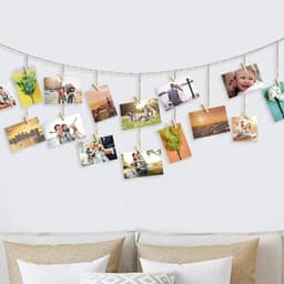 Decoratieve Houten Mini Kledingknijpers 2.5 cm / 3 cm - Set van 50 Kleine Knijpers voor Foto's en DIY Projecten — thumbnail 2