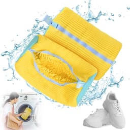 Waszak voor Schoenen - 2 Stuks Herbruikbare Zipper Tas voor Sneakers, Tennis- en Sportschoenen, Ideaal voor de Wasmachine en Droger — thumbnail 1