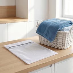 5 Stuks Wasnetten voor Fijne Was, 40x50cm Wasgoed Zak | Netwaszakken met Verborgen Ritssluiting, Ideaal voor Delicate Kleding en Ondergoed — thumbnail 3