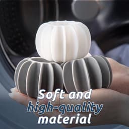 Herbruikbare Magische Wasballen, 5/10 Wasballen, Geschikt voor Wasmachines, Siliconen Stoomdrogerballen, Wasmachineballen, Wasballen (10 stuks) — thumbnail 3