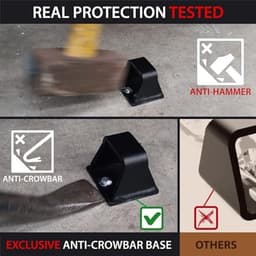 Grondanker voor Motorfiets en Fiets - Compact en Veilig — thumbnail 3