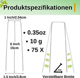 Grondankers 75 stuks - Gegalvaniseerd staal - Roestvrij en duurzaam - Ideaal voor tenten en netten - m-winkel — thumbnail 2