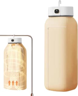 Mini Wasdroger - Compacte Kledingdroger - Snel Kleding Drogen - Opvouwbaar Ontwerp - 10 kg Capaciteit - Wit — thumbnail 1