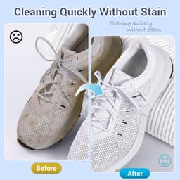 Dailygoods- Schoenwaszak 360° Reiniging - Pluizige Vezels - Efficiënte Reiniging - Verborgen Ritssluiting - Capaciteitsupgrade - Bescherming tegen Krassen - Schoenentas — thumbnail 4