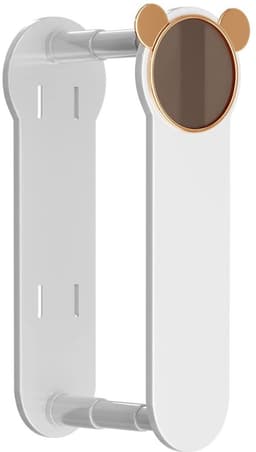 Dailygoods- Hangeropbergrek - Intrekbaar - Tweelaags - Muurbevestiging - Ruimtebesparend - Organisatieoplossing - Kledingrek — thumbnail 3