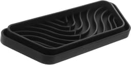 Koelkast Lekbak - Waterbak Mat - Voorkom Lekkage - Zacht Siliconen Materiaal - 21x8 cm - Zwart — thumbnail 1
