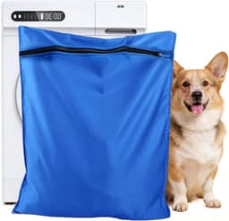 Honden- en kattenwaszak, grote waszak voor huisdieren, voorkomt haarblokkering in de wasmachine (65×70cm) — thumbnail 1