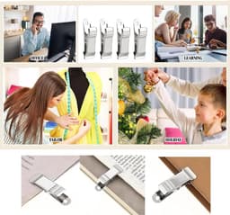Crocodile Clips 20 Mini Klemmen - Robuuste Metaalclips - Corrosiebestendig - Ideaal voor Creatieve Projecten - SnelShoppen — thumbnail 5