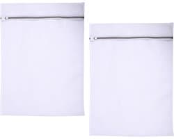 Waszakken, Ideaal voor Overhemden, Truien, Pantalons, Gordijnen, Beddengoed, 60 x 80 cm, Wasnet voor Wasmachine, Herbruikbare Waszak met Ritssluiting