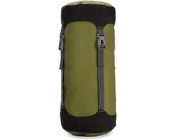 Compressiezak voor slaapzak, lichte compressiezak voor het opbergen van kleding, waterdicht, compact voor kamperen, wandelen, reizen, trekking