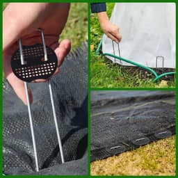 Grondankers 50 stuks - Galvaniseerd staal - Roestbestendig - Ideaal voor tuin en kamperen - ShopVlot — thumbnail 4