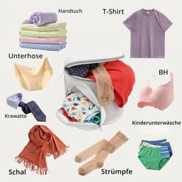 Waszak voor beha en lingerie - ademend mesh - ritssluiting - beschermt delicaat wasgoed - ShopVlot — thumbnail 4