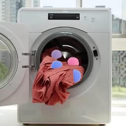 6 stuks drogerballen, droogballen, donsjas, drogerballen voor droger, herbruikbaar, verbetert de wasprestaties, geschikt voor droger en wasmachines/B — thumbnail 4