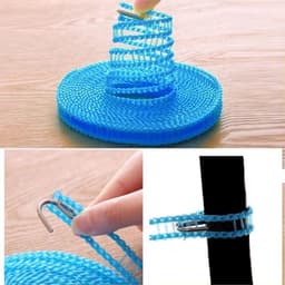 Waslijn Allecto Plus - Winddicht en Antislip voor Camping en Reizen — thumbnail 5