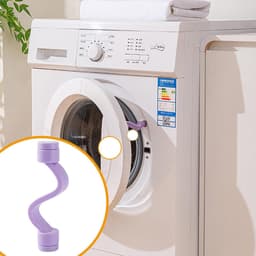 3 Stuks - wasmachine deurhouder - Deurhouder Wasmachine - Wasmachine Deurstopper - Deurhouder voor Wasmachinedeur - Slijtvast Ventilatierooster - ABS - Voorkomt Muffe Geuren - Siliconen Schokdemper Sorteersysteem voor Voorladers — thumbnail 2