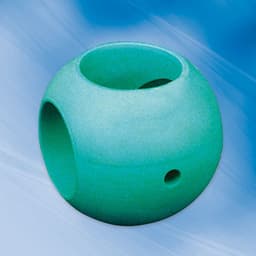 Maximex Magic Ball - lost vuil mechanisch op, rubber, 6 x 6 x 6 cm, groen — thumbnail 1