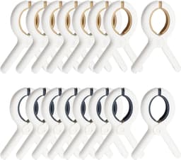 16 stuks handdoeken, wasknijpers, ligstoel, groot, voor strandstoelen, handdoekklemmen, kunststof klemmen voor strandhanddoeken, strandhanddoek, clips voor strand, zwembad, dagelijks wassen — thumbnail 1